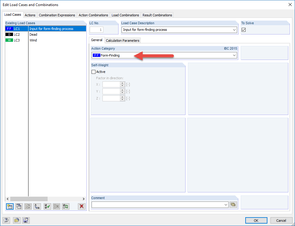 Action Category "Form-Finding"