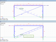 Stiffness Modification for Calculation of Internal Forces