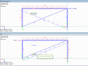 Stiffness Modification for Calculation of Internal Forces
