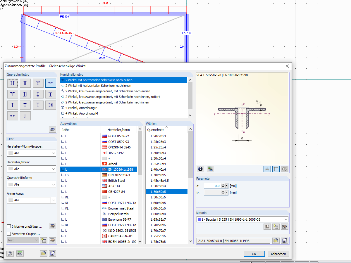 Built-up Cross-Section