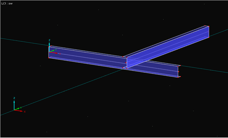Example of Intersecting Channel Sections