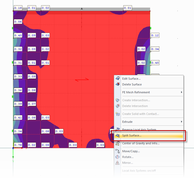Function "Split Surface"