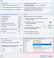 Deactivating Support Load for Foundation Design