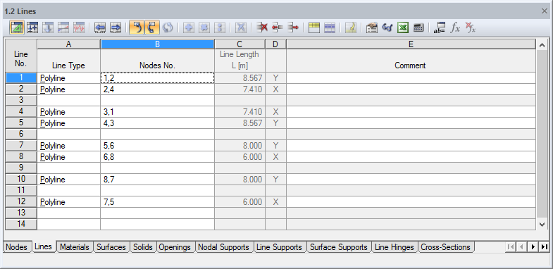 Blank Rows in Table Window