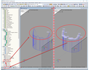 Result Values of Shear Force at Critical Perimeter