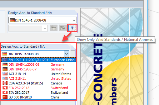 Displaying Invalid Standards