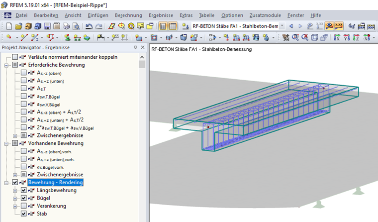 Displaying in Reinforcement - Rendering