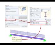 Entering Torsional Releases on Start and End Nodes