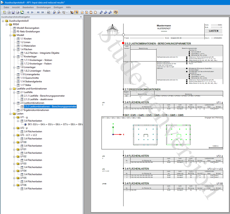 Watermarks in Student Version