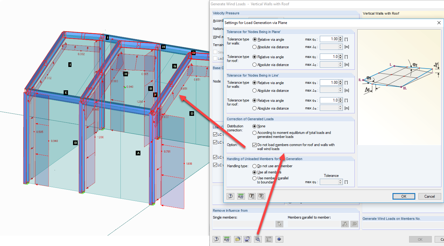 Correction of Generated Loads