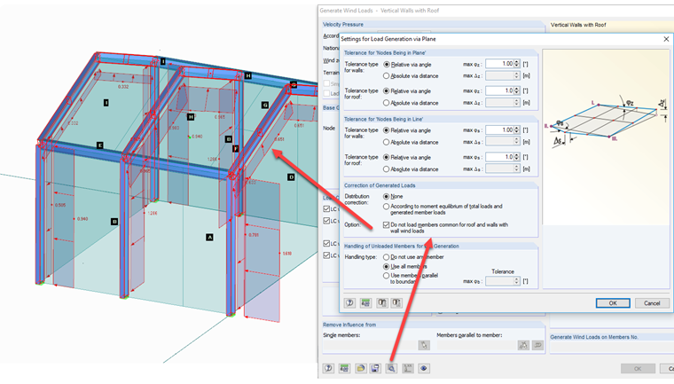 Correction of Generated Loads
