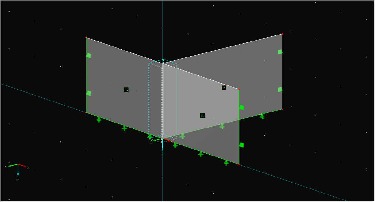 Example Model for "Leaning" Wall