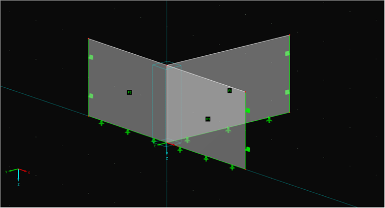 Example Model for "Leaning" Wall