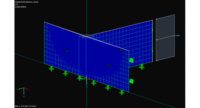 Compression Force Transmission of Wall