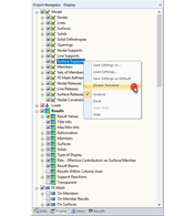Resetting Settings in Display Navigator