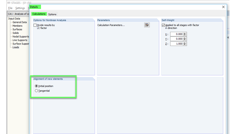 Alignment of New Elements