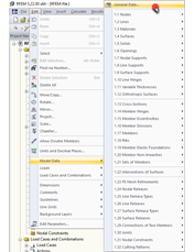 Opening General Data via Edit Menu