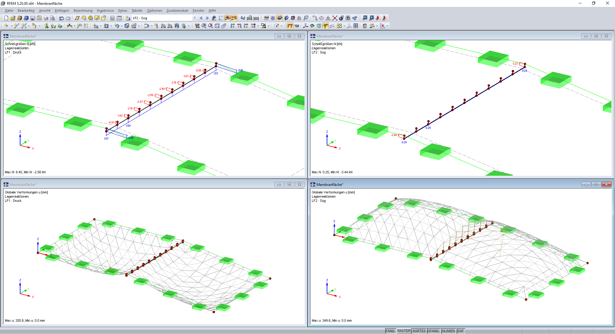 Effect of Contact Modeling