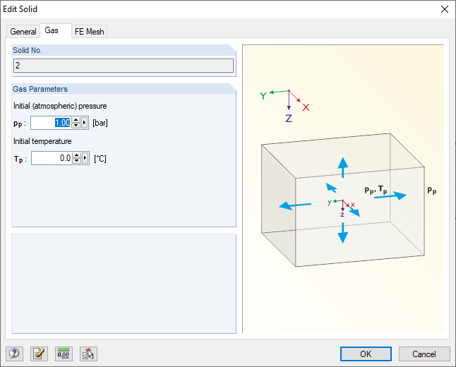 Defining Gas Parameters