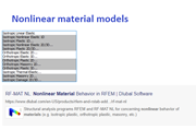 Material Models in RFEM