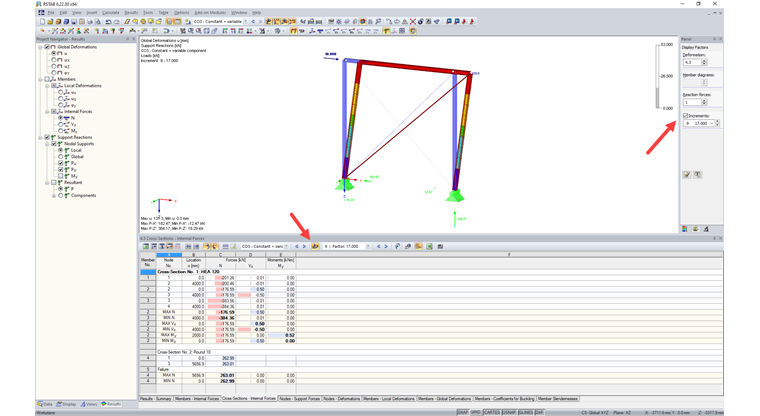 Displaying Intermediate Results
