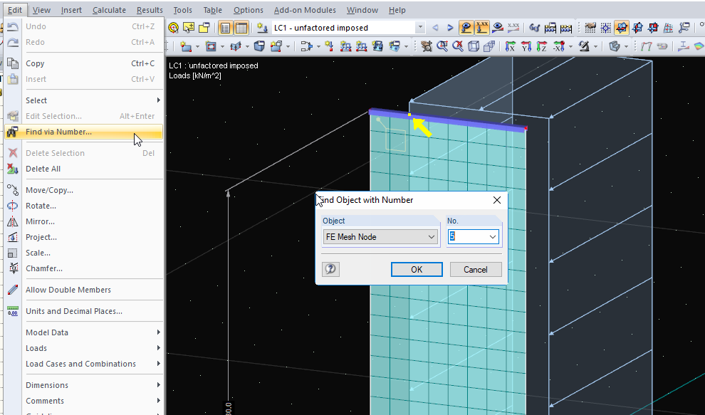 Finding FE Mesh Node