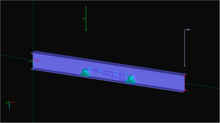 Support of Member on Bracket Using Screw Connection