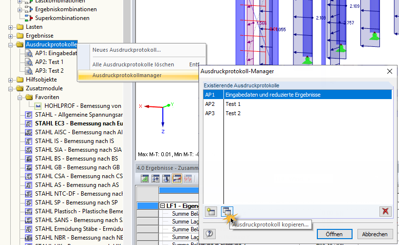 Printout Report Manager