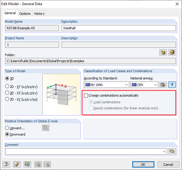 Model - General Data