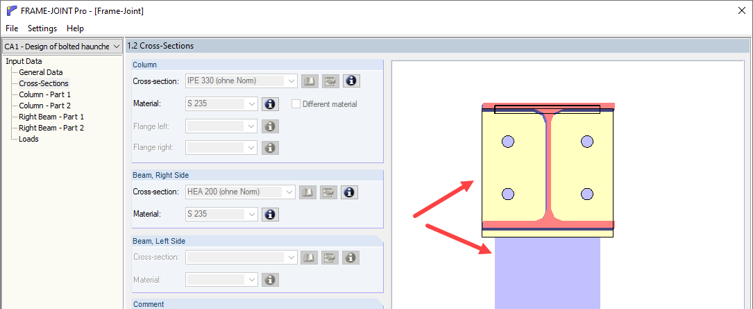 Graphical View of Connection