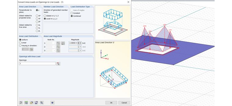 Surface Load on Openings