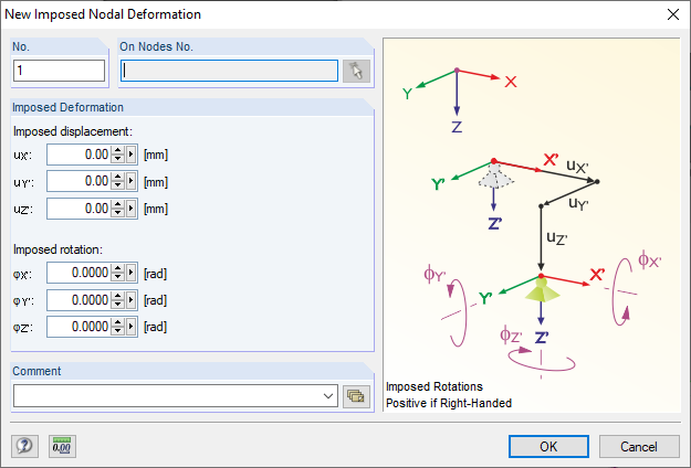 Imposed Nodal Deformation