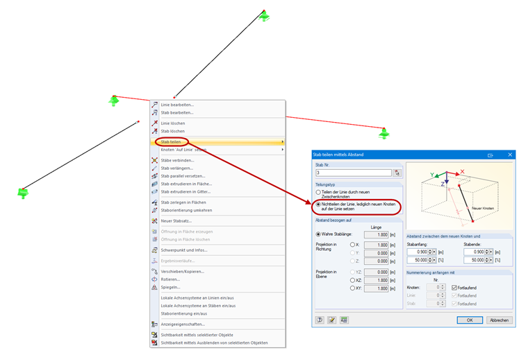 Function: Divide Member Using Additional Option