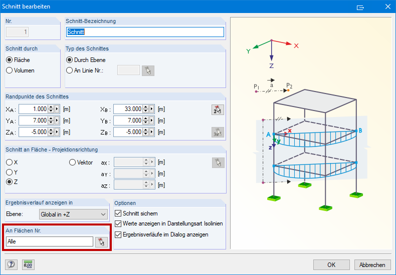 Defining Intersected Surfaces
