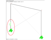 Negative Support Force at Designed Node
