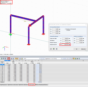 Nodal Masses in Result Tables of DYNAM Pro