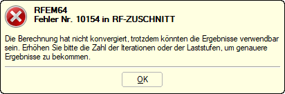 Error Message No. 10154