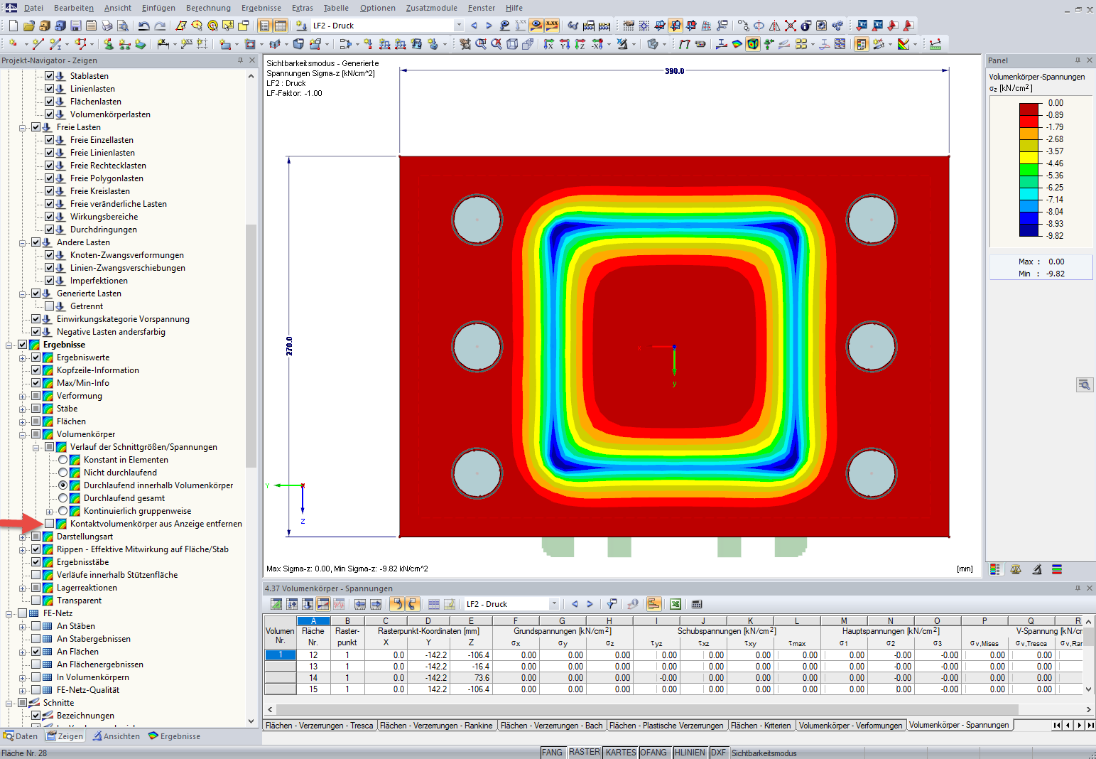 Option "Remove Contact Solids from Display"