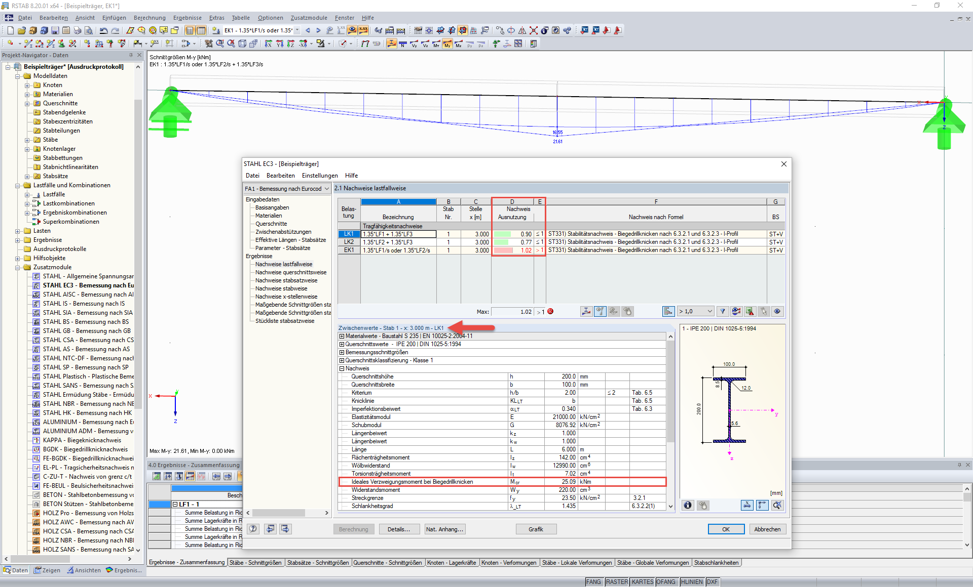 Designing with Load Combination