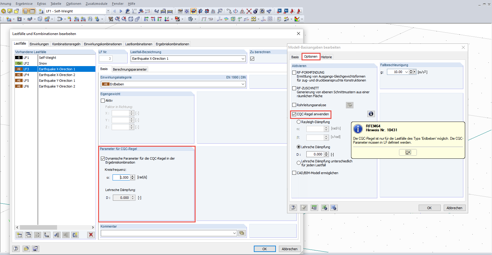 Activating CQC Rule in General Data