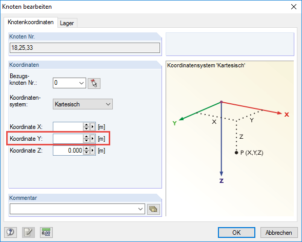 Checking Common Coordinate in Transversal Direction