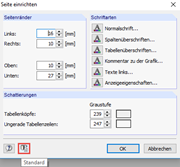 Resetting Page Settings to Default
