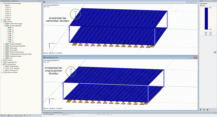 Consideration of Nodal Load for Pre-Deformed Structure
