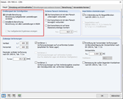 Selecting Calculation Type for Determination of Internal Forces