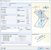 Dialog Box "Free Surface Load"