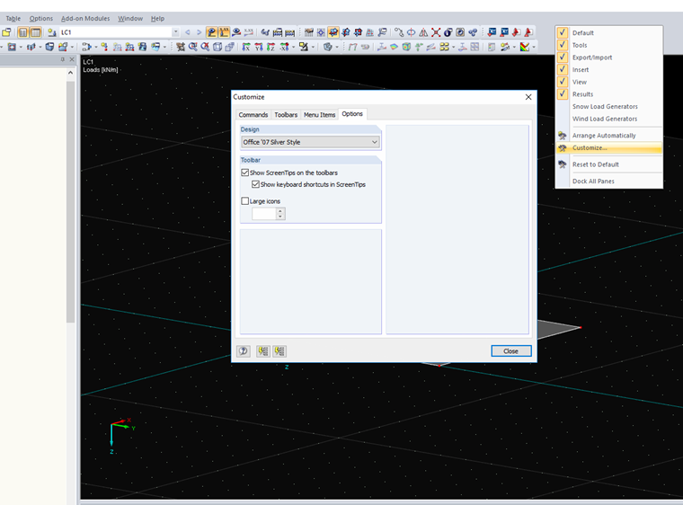 Adjusting Symbol Size