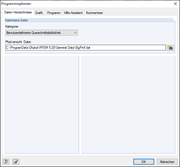 Storage Path of User-Defined Cross-Section Library