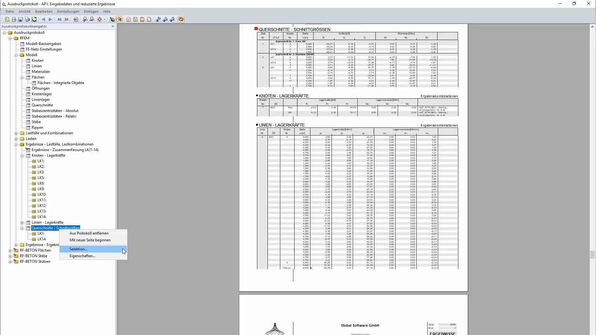 Special Selection for Result Type
