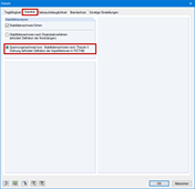Detail Settings in RF-/TIMBER Pro Add-on Module