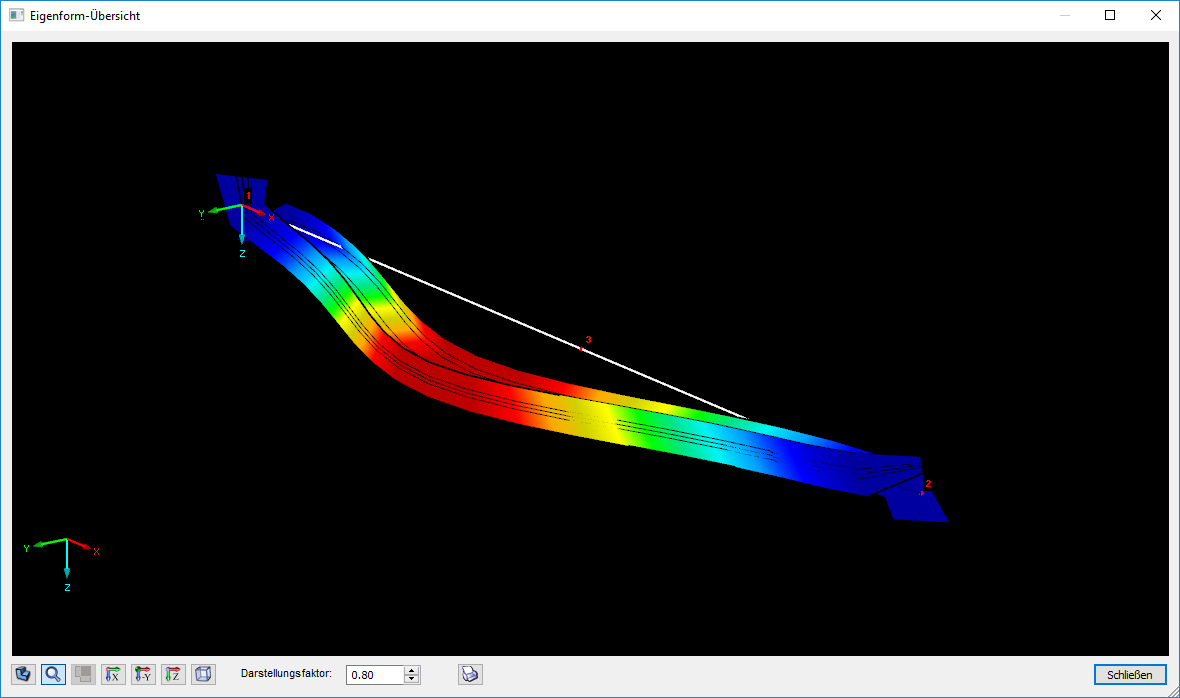 Mode Shape - Shear Panel